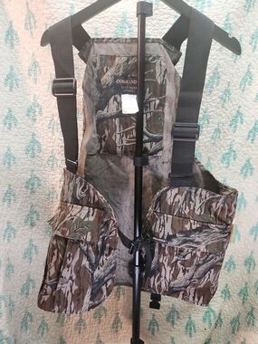vtg. COMMAND Sportsman mossy oak Apparel Camouflage Hunting Vest